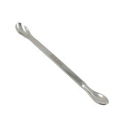 Łyżka dwustronna 16 cm wykonana ze stali nierdzewnej SUS304