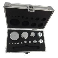 M1 2kg zestaw 13 ciężarków kalibracyjnych (1-1000 g) z etui i pęsetą - ✔️ cena, opinie | Profiscales.pl