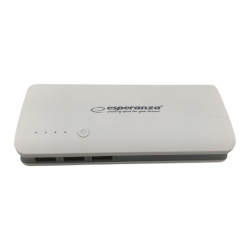 Esperanza EMP106WE Powerbank 8000 mAh - biało-szara - ✔️ cena, opinie | Profiscales.pl