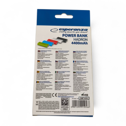 Esperanza EMP106WE Powerbank 8000 mAh - biało-szara - ✔️ cena, opinie | Profiscales.pl