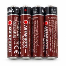 Baterie AgfaPhoto AAA/R03 4 szt. (opakowanie termokurczliwe) - ✔️ cena, opinie | Profiscales.pl