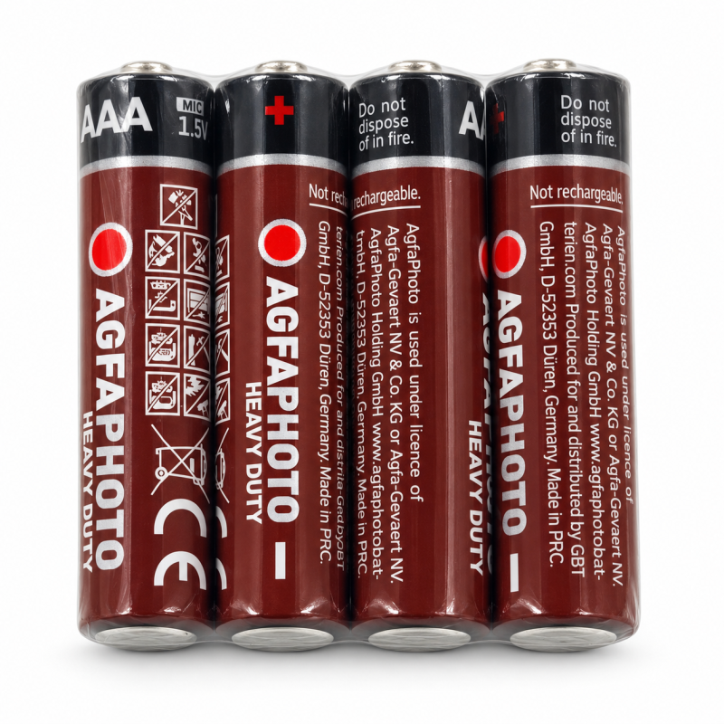 Baterie AgfaPhoto AAA/R03 4 szt. (opakowanie termokurczliwe) - ✔️ cena, opinie | Profiscales.pl
