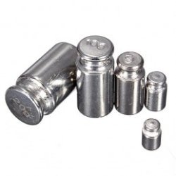 Sada 5ks závaží 1g 2g 5g 10g 20g