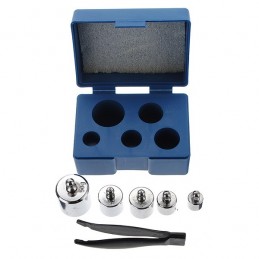 5 dielná sada kalibračných závaží 5g 10g 20g 20g 50g