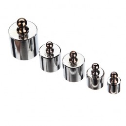 5 dielná sada kalibračných závaží 5g 10g 20g 20g 50g