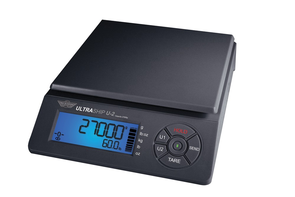 MyWeigh ULTRASHIP U2 do 27kg / 2g/5g