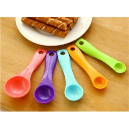 5ks farebné plastové odmerky 1-15g