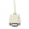 Null Modem kábel RS232 DB9F/DB9F