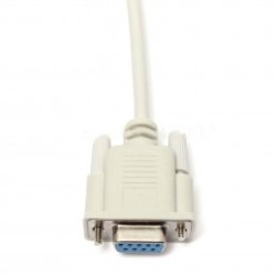 Null Modem kábel RS232 DB9F/DB9F