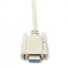 Null Modem kábel RS232 DB9F/DB9F