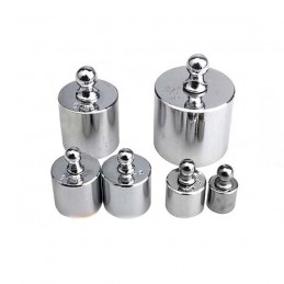 6 dílná kalibrační sada závaží 5g 10g 20g 50g 100g