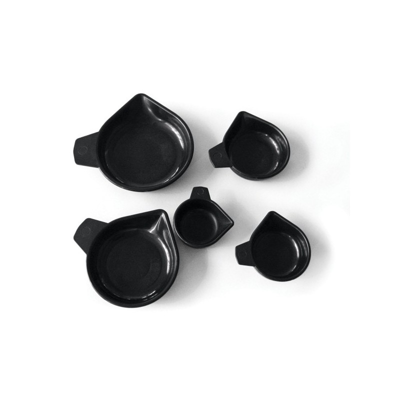 Sada 5 plastových misek na vážení