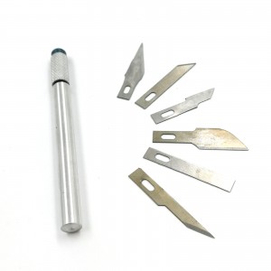 Hobby sada skalpel + 6 čepelí