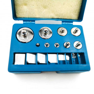 MV 211,1g sada 17ks kalibračných závaží od 10mg-100g