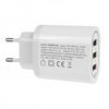 Maclean Energy nabíjačka QC 3.0  MCE479 B - biela Qualcomm Quick Charge 3,6-6V / 3A, 6-9V / 2A, 9-12V / 1,5A